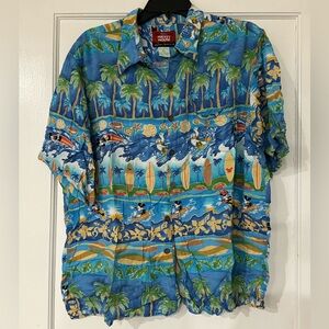 REYN SPOONER x Disney Mickey Mouse Hawaiian Vacation Shirt